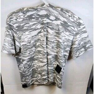 Puma XO The Weeknd Mens T-Shirt Hoodie Grey Camo Size‎ Medium Rap  Short Sleeve